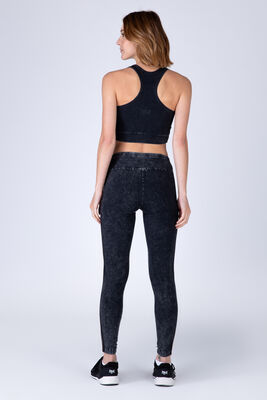 Imagen 2 del producto Calza Larga Mujer Everlast DarkGrey, Negro